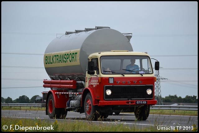 07-11-XB Volvo F86 van den Bosch-BorderMaker Uittoch TF 2013