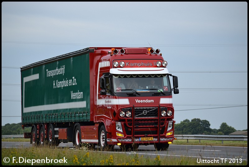 20-BBP-6 Volvo FH Kamphuis Veendam-BorderMaker - Uittoch TF 2013