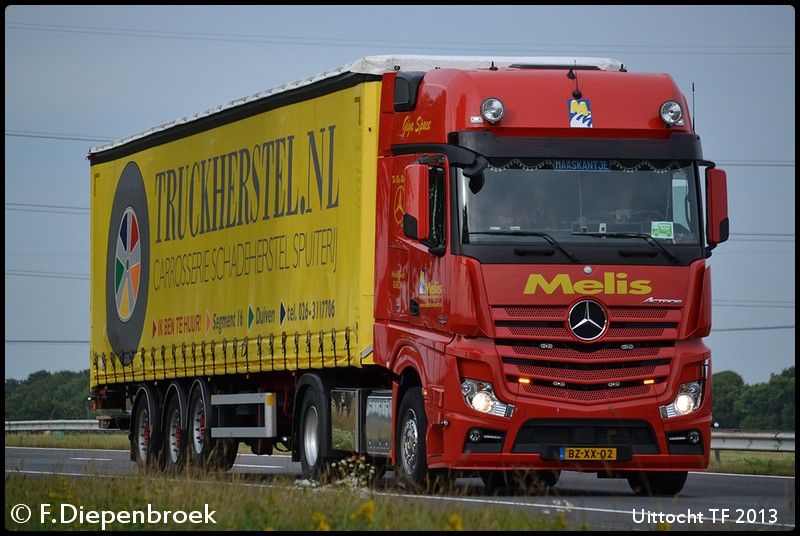 BZ-XX-02 MB Actros MP3 Melis-BorderMaker - Uittoch TF 2013