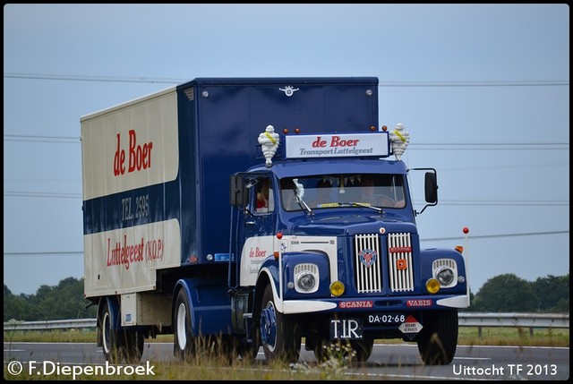 DA-02-68 Scania L110 De Boer-BorderMaker Uittoch TF 2013