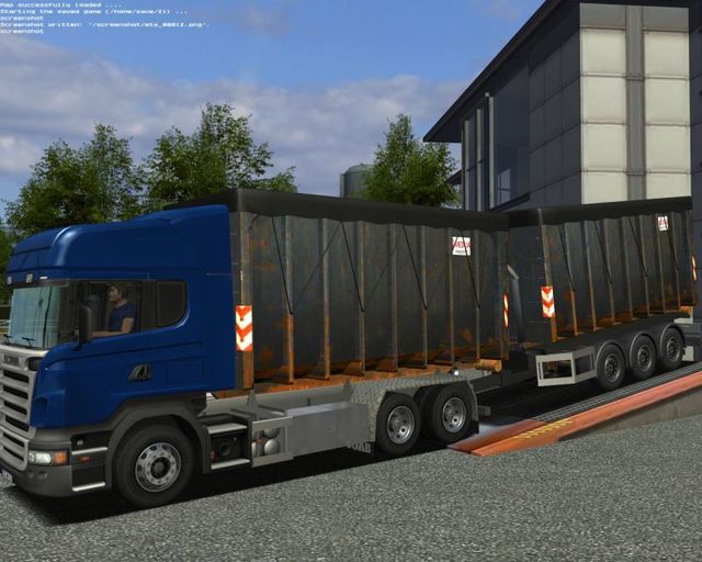 ets SCANIA HOOK-LIFT COMBO vervalle Scania-trailer ETS COMBO'S