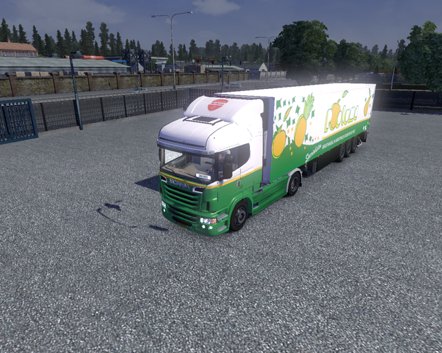 ets2 Scania R730 + Coolliner Postuma IJsselmuiden  prive skin ets2