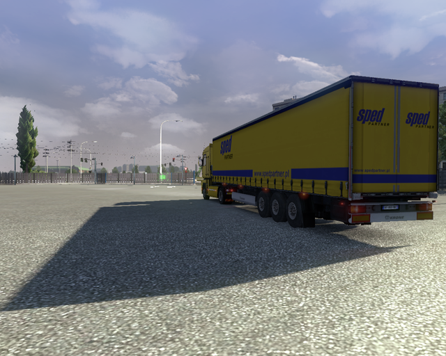 ets2 Renault Magnum 500 + Profiliner SPED partner  prive skin ets2