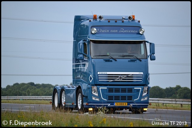 74-BBB-8 Volvo FH Edwin van Zwienen-BorderMaker Uittoch TF 2013