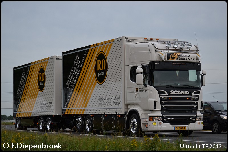 81-BBS-9 Scania R500 Dijkstra Plastics-BorderMaker - Uittoch TF 2013