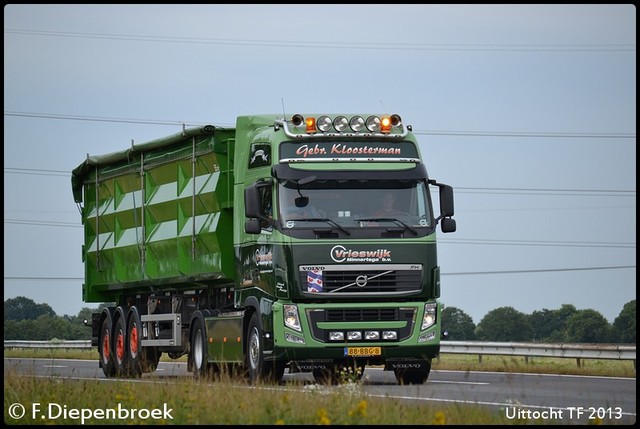 88-BBG-8 Volvo FH Gebr Kloosterman-BorderMaker Uittoch TF 2013