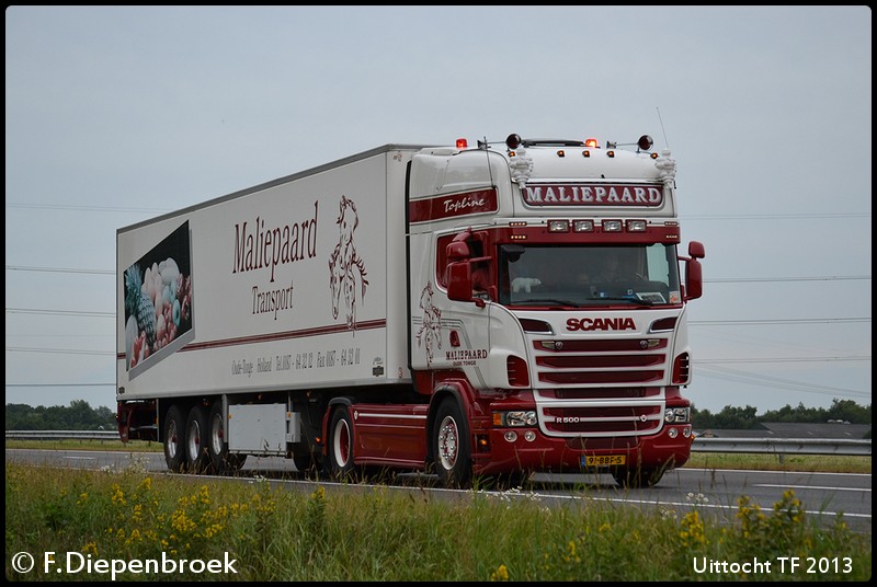 91-BBF-5 Scania R500 Maliepaard-BorderMaker - Uittoch TF 2013