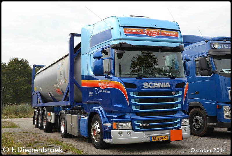 83-BDK-7 Scania R410 Leo van Tiel-BorderMaker - 2014