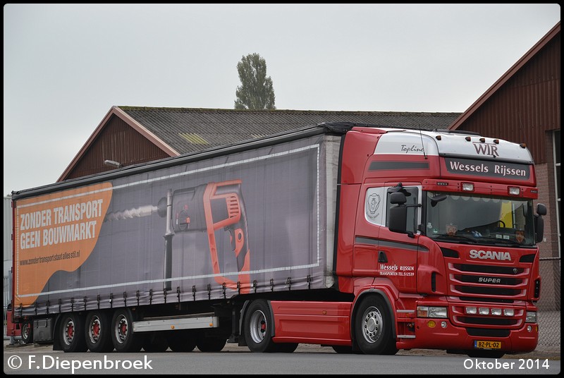 BZ-PL-02 Scania R420 Wessels Rijssen-BorderMaker 2014