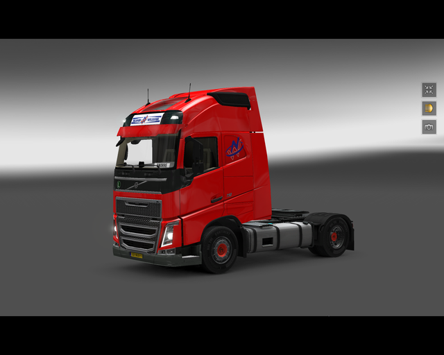 ets2 Volvo Fh 2013 Nijhof & Wassink Rijssen prive skin ets2