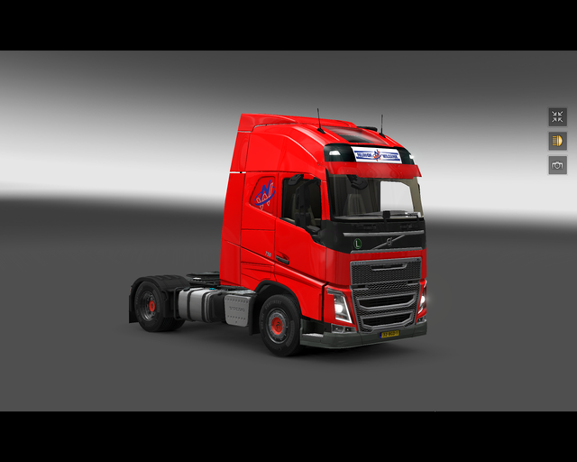 ets2 Volvo Fh 2013 Nijhof & Wassink Rijssen 1 prive skin ets2