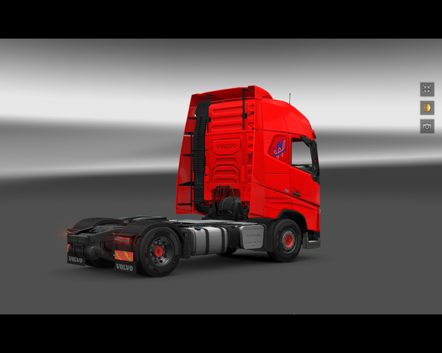 ets2 Volvo Fh 2013 Nijhof & Wassink Rijssen 2 prive skin ets2