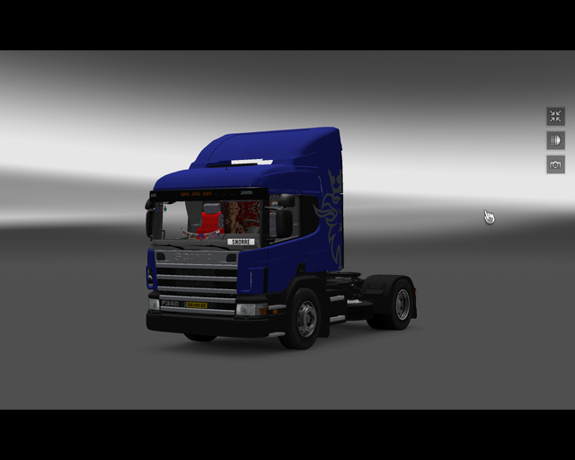 ets2 Scania P340 4x2 Action prive skin ets2