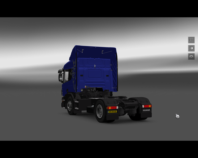 ets2 Scania P340 4x2 Action 3 prive skin ets2