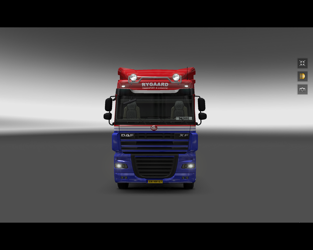 ets2 Daf XF 105 4x2 Rygaard Grenaa (DK) 5 prive skin ets2