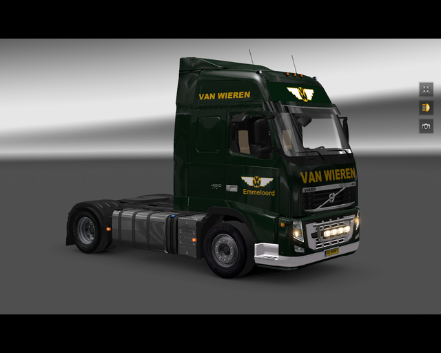 ets2 Volvo Fh16 4x2 van Wieren Emmeloord 1 prive skin ets2