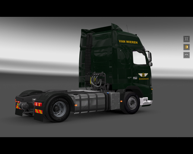 ets2 Volvo Fh16 4x2 van Wieren Emmeloord 2 prive skin ets2