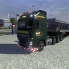 ets2 Volvo Fh 2013 8x4 + ex... - prive skin ets2