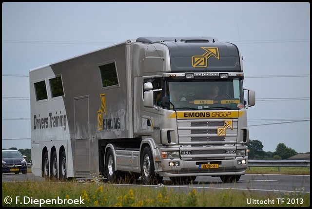 BL-XF-61 Scania 114L 380 Emons-BorderMaker Uittoch TF 2013