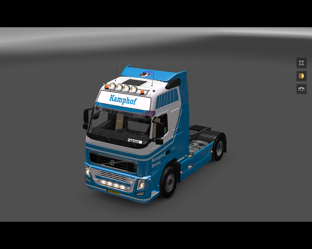 ets2 Volvo Fh 4x2 Kamphof Heino prive skin ets2