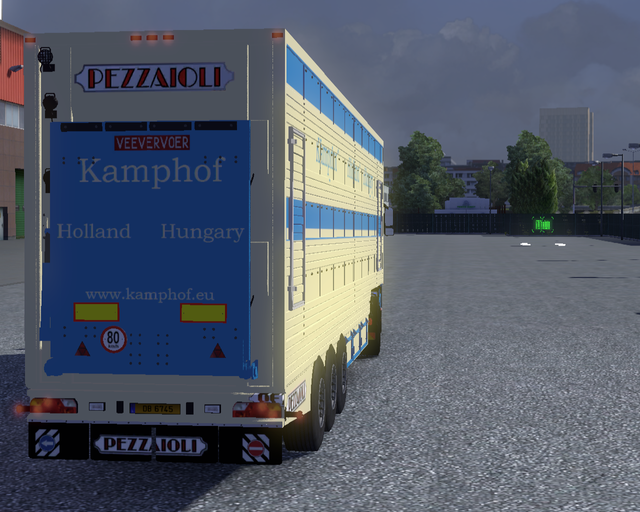 ets2 Volvo Fh 4x2 + Pezzaioli veetrailer Kamphof H prive skin ets2