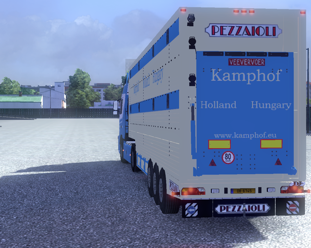 ets2 Volvo Fh 4x2 + Pezzaoili veetrailer Kamphof H prive skin ets2