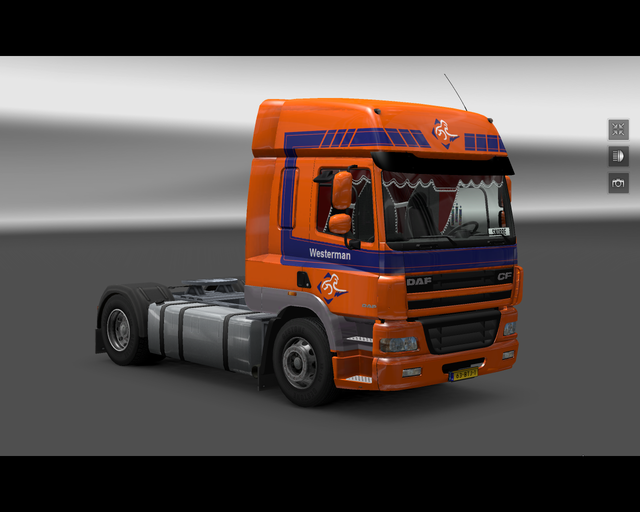 ets2 Daf CF Westerman Nieuwleusen prive skin ets2