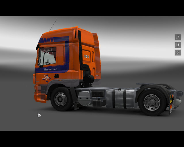 ets2 Daf CF Westerman Nieuwleusen 2 prive skin ets2