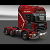 ets2 Scania R2009 6x2 Felli... - prive skin ets2