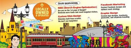 Graphics Design New Orleans Infintech Designs