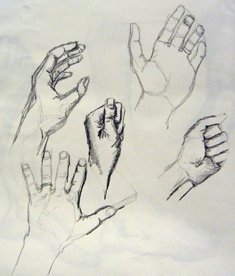 Micheleangelo-Hand-Study-Drawing LOST MASTERPIECE (Renaissance Painting Discovery) A Roman Court