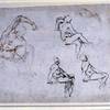 figure drawings w8 verso hi - LOST MASTERPIECE (Renaissan...