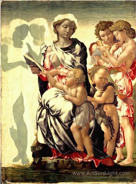 the-virgin-and-child-with-saint-john-and-angels-th LOST MASTERPIECE (Renaissance Painting Discovery) A Roman Court