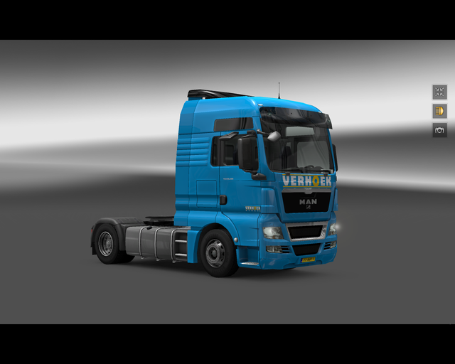 ets2 Man TGX Verhoek Transport Genemuiden 1 prive skin ets2