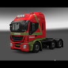 ets2 Iveco Hi-Way Leemans T... - prive skin ets2