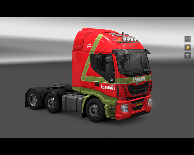 ets2 Iveco Hi-Way Leemans Transport Vriezenveen 1 prive skin ets2