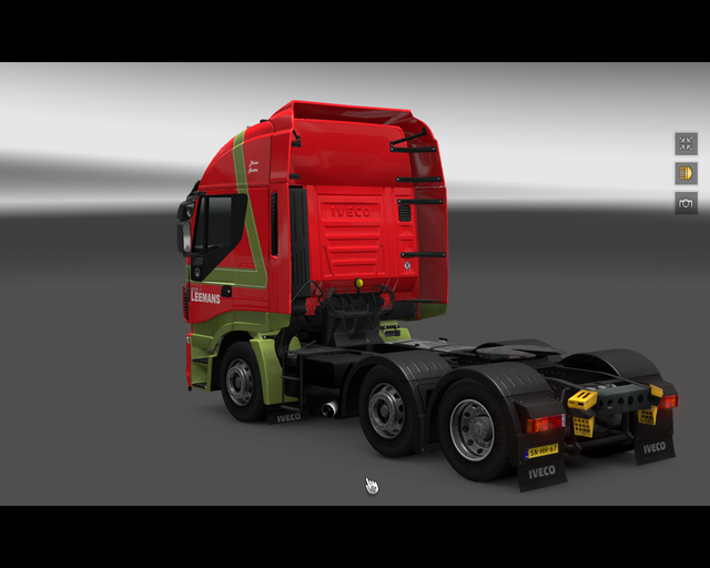 ets2 Iveco Hi-Way Leemans Transport Vriezenveen 3 prive skin ets2