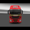 ets2 Iveco Hi-Way Leemans T... - prive skin ets2