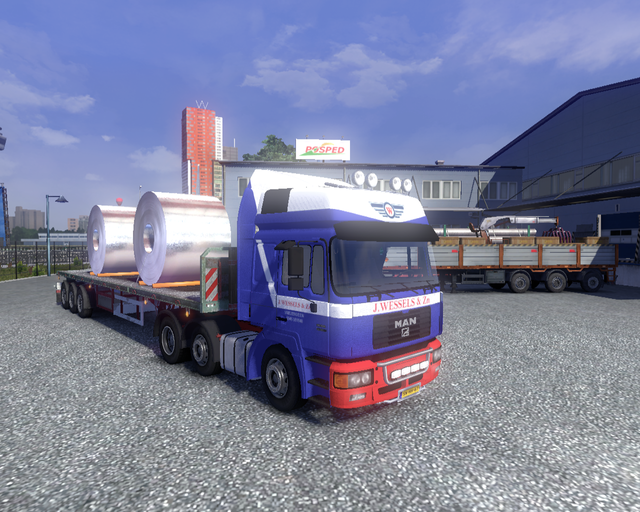 ets2 Man F2000 commander J prive skin ets2