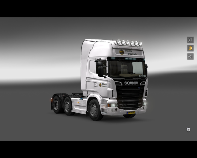 ets2 Scania 730 v8 Dijkstra Plastics Haaksbergen 1 prive skin ets2