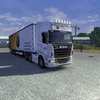 ets2 Scania 730 v8 + Krone ... - prive skin ets2