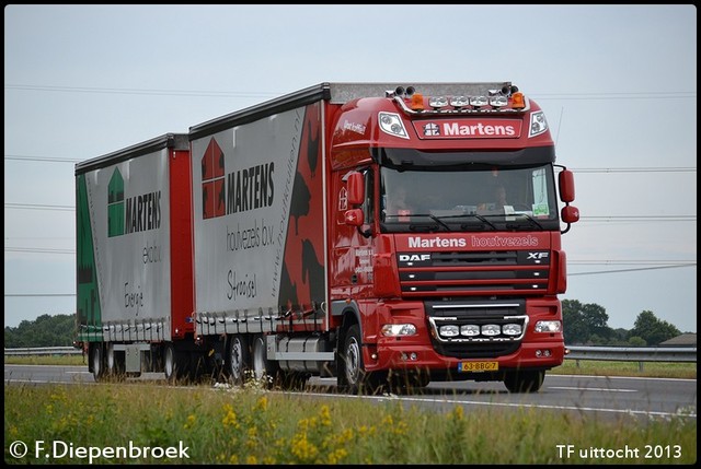 63-BBG-7 DAF XF 105 Martens-BorderMaker Uittoch TF 2013