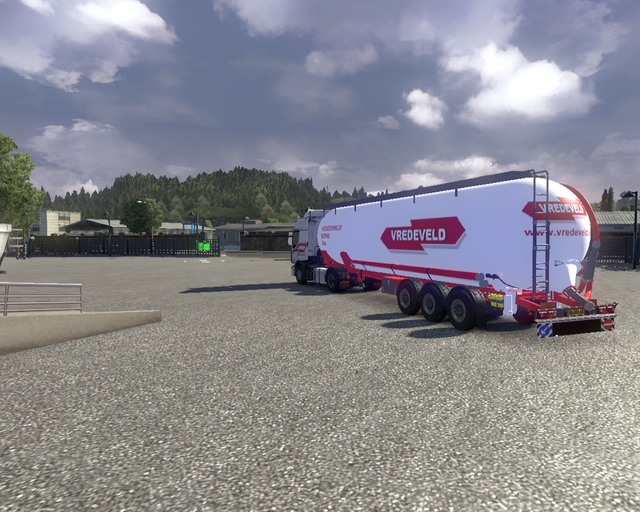 ets2 Renault Premium + Silotrailer Vredeveld 2 prive skin ets2