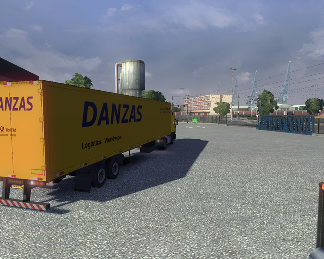 ets2 Man F2000 + 2 asser trailer DANZAS 3 prive skin ets2