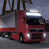 ets2 Volvo FH 4x2 + 2asser ... - prive skin ets2