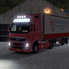 ets2 Volvo FH 4x2 + 2asser ... - prive skin ets2