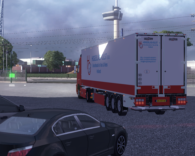 ets2 Volvo FH 4x2 + Chereau trailer Hogeslag Olst  prive skin ets2