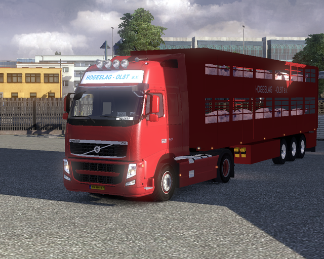 ets2 Volvo FH 4x2 + Veetrailer Hogeslag Olst bv 1 prive skin ets2