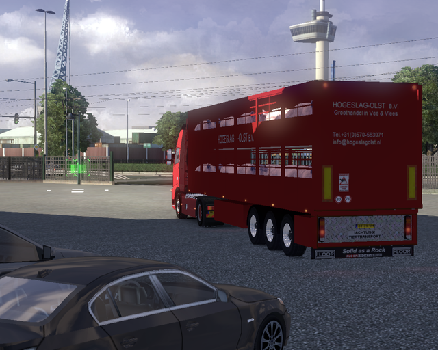 ets2 Volvo FH 4x2 + Veetrailer Hogeslag Olst bv 2 prive skin ets2