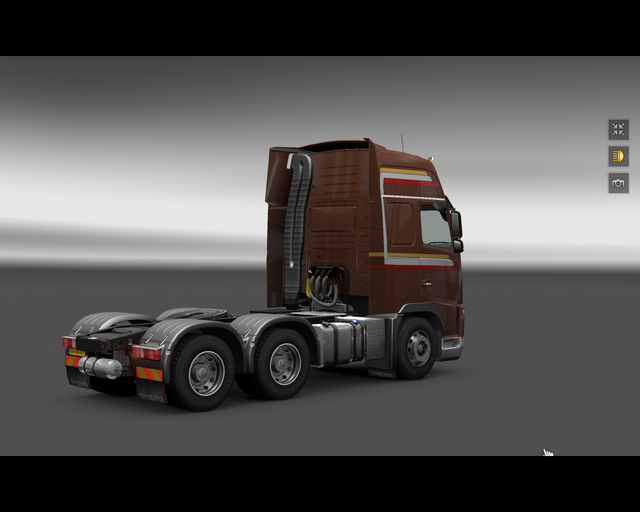 ets2 Volvo Fh 6x4 Tonerud Transport (N) 2 prive skin ets2